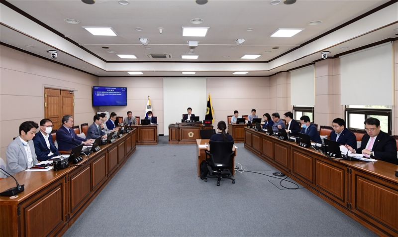 제295회 정례회 운영위원회 회의
